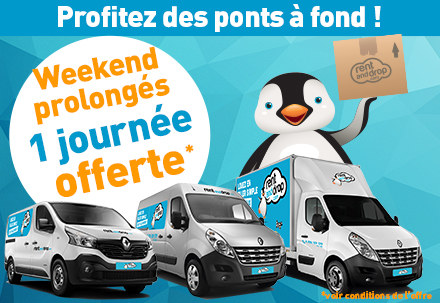 Offres Ponts de Novembre 2019 - Location Utilitaire