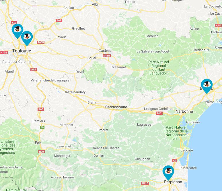 Agences Rent and Drop Occitanie
