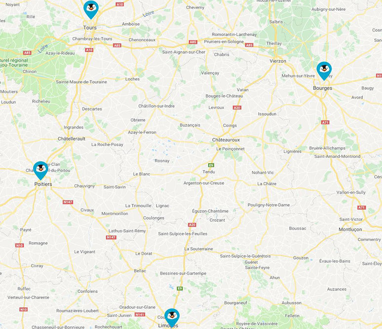 Agences Rent and Drop en France