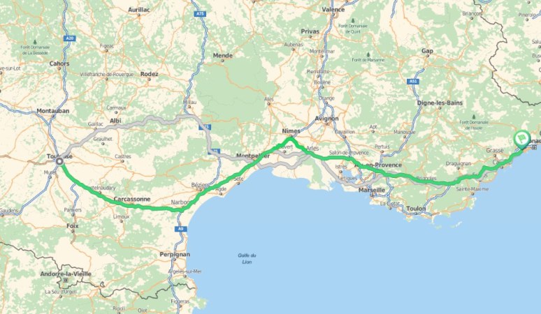 Location Utilitaire Toulouse Nice