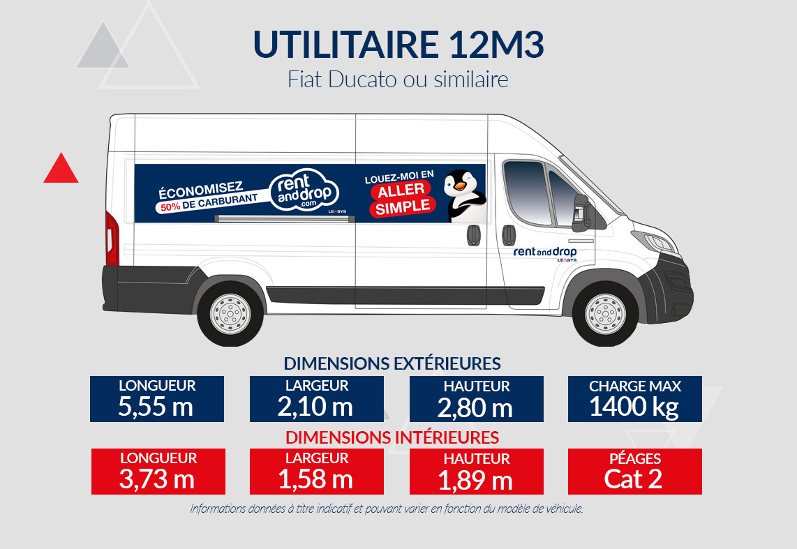 Utilitaire 12m³