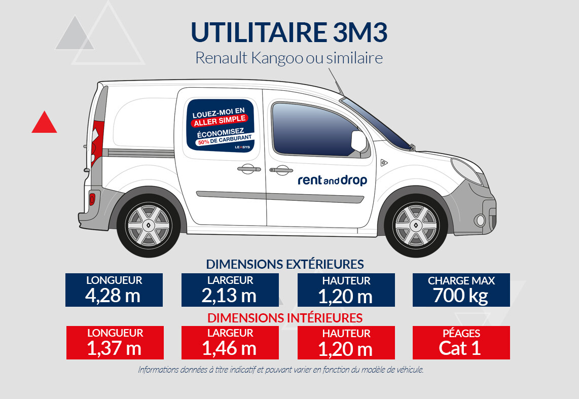 Utilitaire 3m³