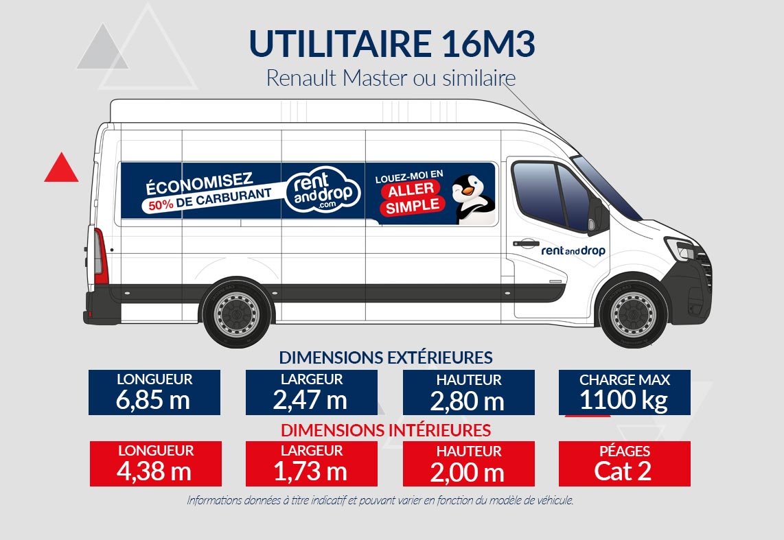 Utilitaire 16m3