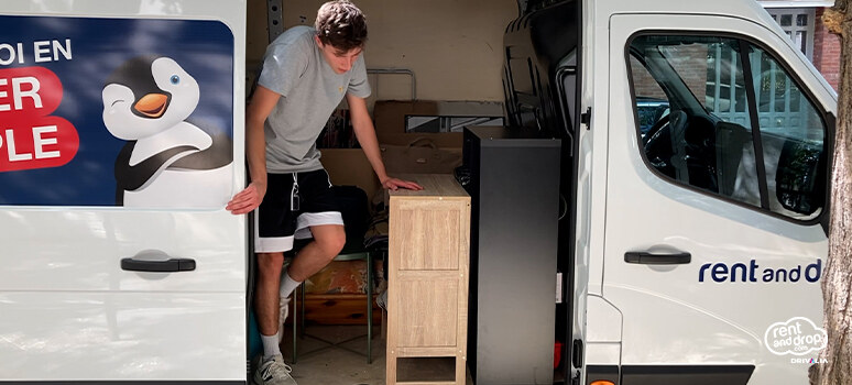 Un camion 12m3 pour déménager un T2