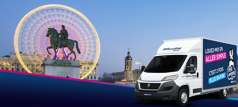 Location camion aller simple Lyon Lille