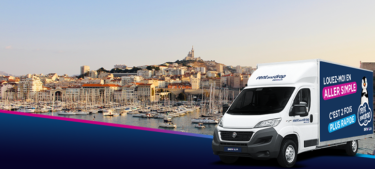 location utilitaire Marseille Lille en aller simple