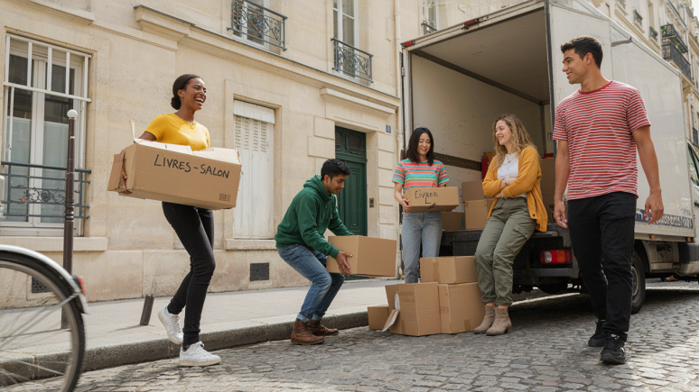 Déménagement en colocation
