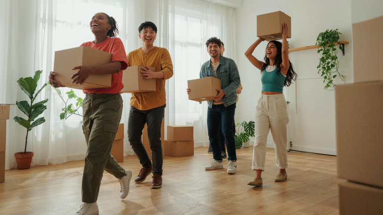 Déménagement en colocation