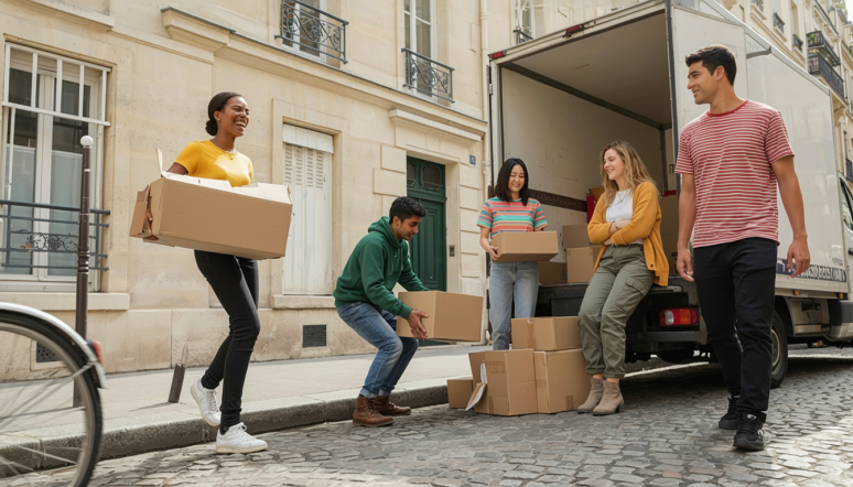 Déménagement en colocation